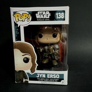 Funko Pop Star Wars Rogue One JYN ERSO #138 Vinyl Figure
